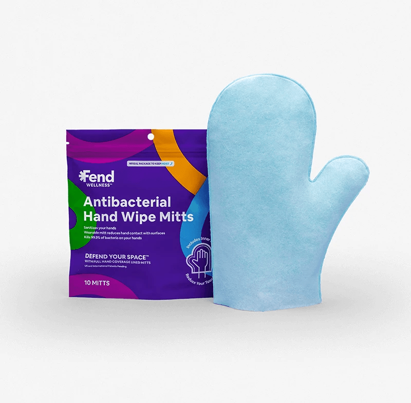 Antibacterial Hand Wipe Mitts - Hope Health Supply